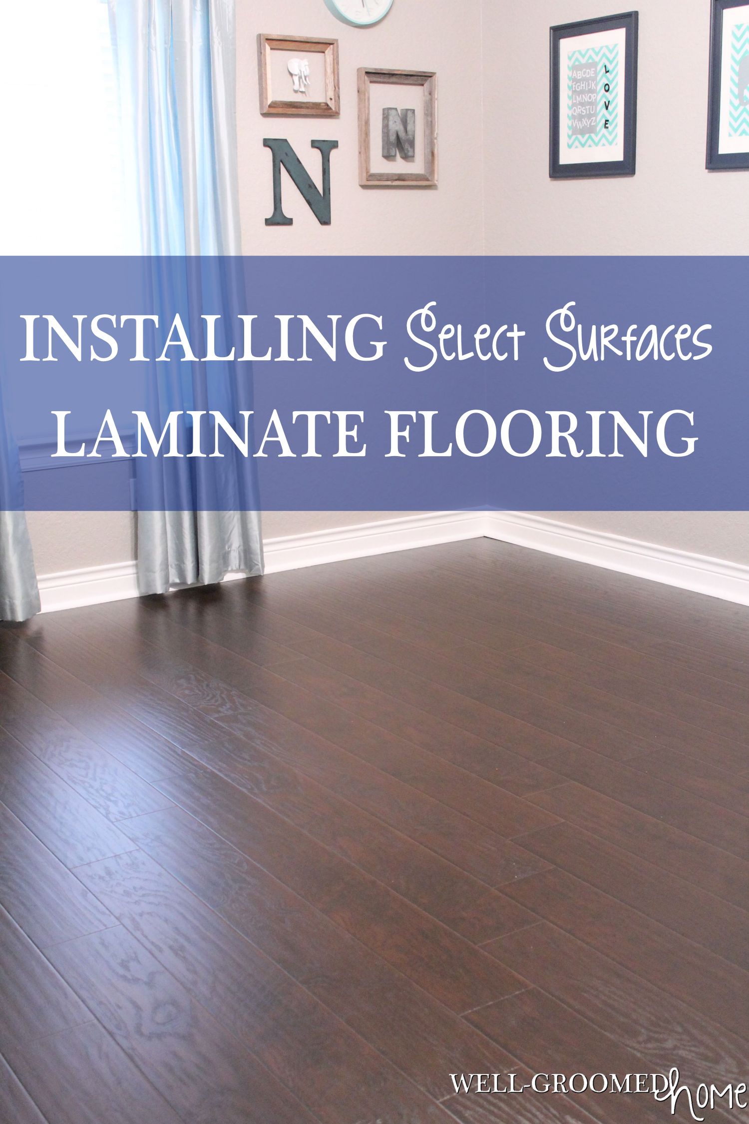 Select Surfaces Laminate Flooring Installation Well