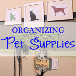 Organizing Pet Supplies